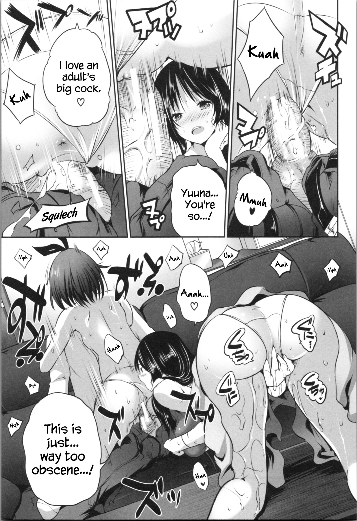 Hentai Manga Comic-Even Though I Didn't Do Anything I Got Reverse Raped By This Mom!-Read-97